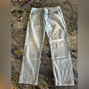AG Denim Light wash straight leg Size 4